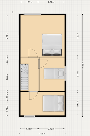 Medium property photo - Frans Bekkerstraat 42A, 3082 TT Rotterdam